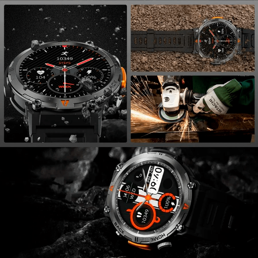 Reloj Militar Inteligente Indestructible Chrono Guard